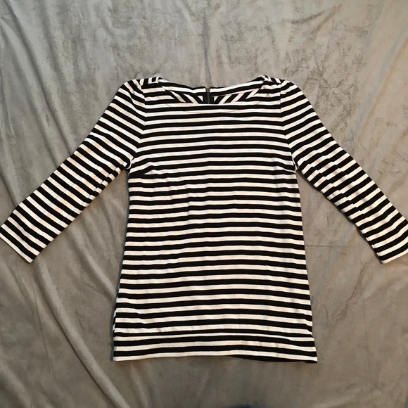 LOFT Tops - # LOFT Striped Striped Top 3/4 Sleeve EUC Size S